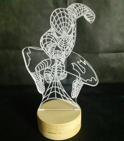 تصویر طرح مرد عنکبوتی سه بعدی 