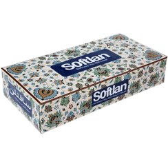 تصویر دستمال کاغذی سافتلن ۱۰۰ برگ دولا 