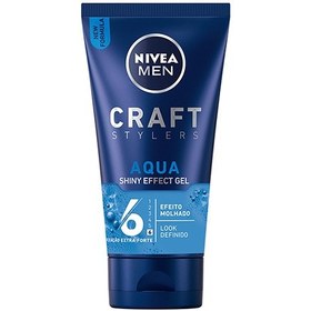 تصویر ژل حالت دهنده مو نیوآ مدل 6 Aqua Nivea Craft Stylers Aqua Shiny Effect Gel