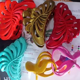 تصویر کلیپس مو در چند رنگ 