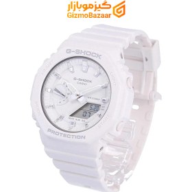 تصویر ساعت مچی کاسیو جی شاک تمام سفید Casio G-SHOCK GA-2100 