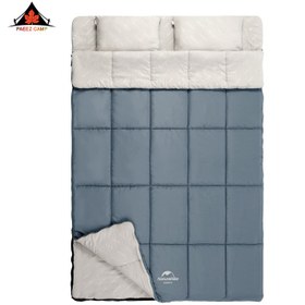 تصویر کیسه خواب دو نفره نیچرهایک - بالشت دار Naturehike Double cotton sleeping bag with pillow 