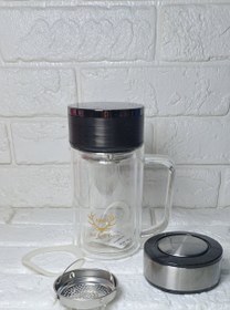 تصویر دمنوش دوجداره 