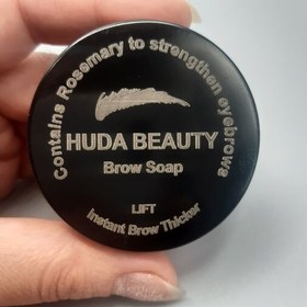 تصویر ژل حالت دهنده ابرو و تثبیت مژه HODA BEAUTY با یک برس حاوی گلیسیرین و رزماری حالت دهندگی و تثبیت ابرو پرپشت کننده ابرو 