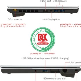 تصویر لپ تاپ 12.5 اینچ ان ای سی NEC VersaPro VB-U Intel i5 6200u 8GB DDR4 ساخت ژاپن نسل 6 گارانتی تا 1 سال فروش آنلاین، حضوری و اقساطی 