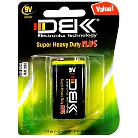 تصویر باتری کتابی DBK Super Heavy Duty PLUS 9V مدل 6F22 