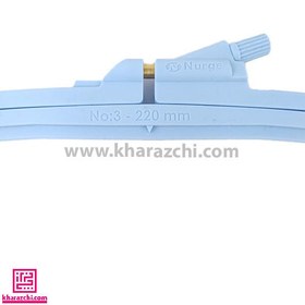 تصویر کارگاه گلدوزی مربع نورگه 22cm آبی 