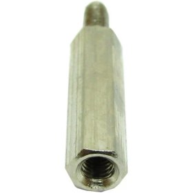 تصویر اسپیسر نری-مادگی برنجی M3 طول 20 میلیمتر 20mm M3 Brass Spacer Male to Female