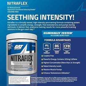 تصویر پمپ 30 سروینگ نیتروفلکس گت GAT NITRAFLEX 30 SERV