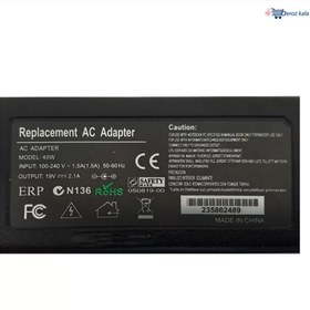 تصویر آداپتور ال سی دی ال جی 19V 2.1A Adaptor Laptop LCD LG 19V 2.1A