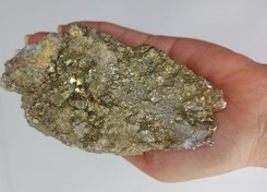 تصویر سنگ راف پیریت سایز 3 