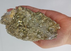 تصویر سنگ راف پیریت سایز 3 