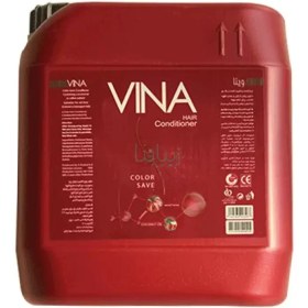 تصویر نرم کننده و تثبیت کننده رنگ مو VINA 4000ml ا Vina Hair conditioner And Color Save 4000ml Vina Hair conditioner And Color Save 4000ml