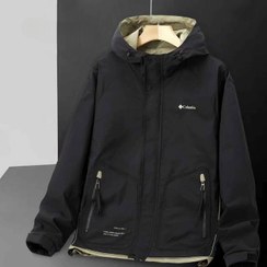 تصویر کاپشن بادگیر بهاره و پاییزه مارک کلمبیا گرید A کد 5315 - مشکی / 2XL 