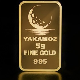 تصویر شمش طلا 5 گرم 