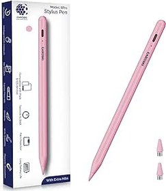 تصویر CAROSKI - قلم استایلوس، مداد آی پد با کابل شارژ USB-C (1 سال گارانتی) (قلم استایلوس (صورتی)) - ارسال 20 روز کاری ا CAROSKI - Stylus Pen, iPad Pencil With USB-C Charging Cable (1 Year Warranty) (Stylus Pen (Pink)) CAROSKI - Stylus Pen, iPad Pencil With USB-C Charging Cable (1 Year Warranty) (Stylus Pen (Pink))