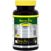 تصویر قرص زیر زبانی واناتونین سیلور نورم لایف ۵ میلی گرم ۶۰ عددی 