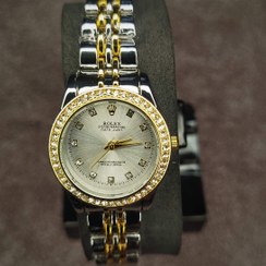 تصویر ساعت مچی زنانه رولکس نگین دار Rolex