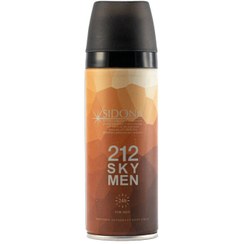 تصویر اسپری دئودورانت مردانه مدل 212Sky حجم 200میل سیدونا Sidona Body Spray 212 Sky For Men 200ml