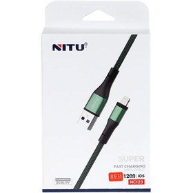 تصویر کابل آیفونی فست شارژ Nitu NC123 2.4A 1.2m Nitu NC123 2.4A 1.2m Lightning Cable