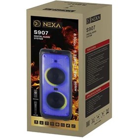 تصویر اسپیکر بلوتوثی قابل حمل نکسا مدل S907 nexa party box s907