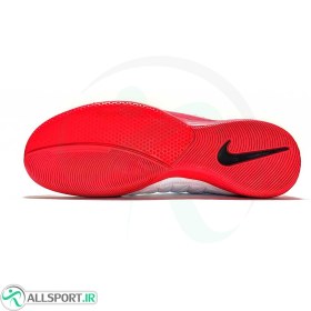 تصویر کفش فوتسال نایک طرح اصلی Nike Lunar Gato II IC White Red 