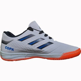 تصویر کفش ورزشی فوتسال پسرانه مدل ادیداس کوپا(adidas copa)|سالنی|سایز 40-45| دور دوخت|رنگ سفید 