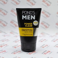 تصویر اسکراب صورت مردانه پوندز Pond’s مدل Power Clear 