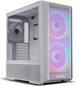 تصویر کیس کامپیوتر لیان لی مدل Lancool 216 RGB Mid Tower سفید LIAN LI Lancool 216 RGB Mid Tower White Computer Case