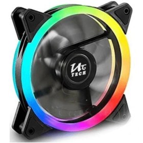 تصویر فن کیس یوسیتک مدل UC-TECH UC-120F RGB 
