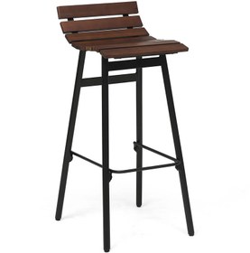 تصویر صندلی چوب و فلز a151 