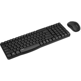 تصویر کیبورد و ماوس بی سیم رپو مدل X1800s X1800S Wireless Mouse and Keyboard