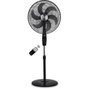 تصویر پنکه ایستاده کوئین هوم مدل QH-6750 با ریموت و ۶ پره 