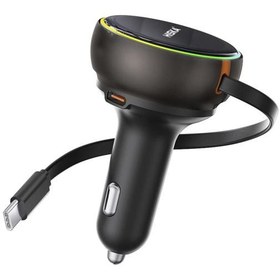 تصویر شارژر فندكي 80 وات هيسكا مدل HCC-337 