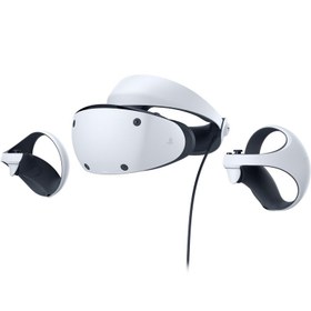 تصویر هدست واقعیت مجازی سونی مدل PlayStation VR2 به همراه بازی Horizon 