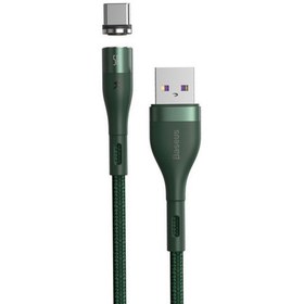 تصویر کابل شارژ سر مگنتی USB به Type-C باسئوس Baseus CATXC-N06 Magnetic Charging Cable 