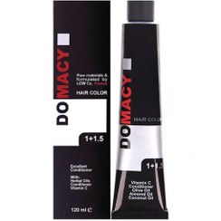 تصویر رنگ موی دوماسی شماره ۹.۸ بلوند زیتونی خیلی روشن حجم ۱۲۰ میلی لیتر 