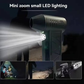 تصویر جت فن مینی چراغ دار 