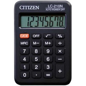 تصویر ماشین حساب مدل LC-210N سیتیزن ا Citizen Model LC-210N Calculator Citizen Model LC-210N Calculator