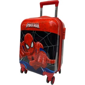 تصویر چمدان مسافرتی بچه گانه مدل اسپايدر من Spider Man برند کولا kola کد 90 kola Spider Man wheeled baggage code 903