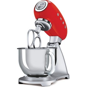 تصویر همزن برقی اسمگ مدل SMEG SMF02RDUK SMEG Stand Mixer SMF02RDUK