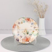 تصویر پیش دستی الیزابت طرح اوان استخوانی تکی 