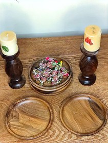 تصویر ست۶تایی پیش دستی گرد 