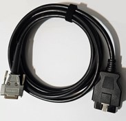 تصویر کابل OBD-II دیاگ و پروگرامر TNM با کانکتور و کاور صنعتی (درجه 1 ) tnm cable