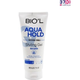 تصویر ژل حالت دهنده موی مرطوب بیول مدل AQUA Hold حجم 200 میلی لیتر Biol AQUA Hold Hair Gel 200 ml