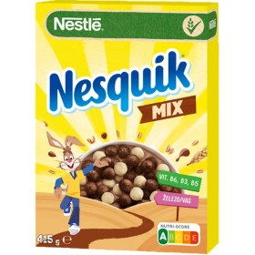 تصویر کورنفلکس نسکوئيک توپی ميکس مقوايی 415 گرم Nesquik مدل nestle mix Nestlé Nesquik Mix 415g‏