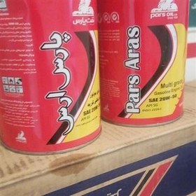 تصویر روغن موتور پارس ارس 20W-50 فلزی یک لیتری 