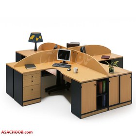تصویر میز کارگروهی آساچوب C227 