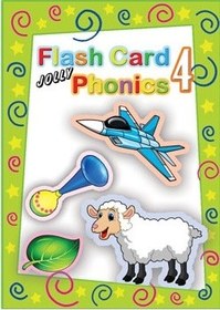 تصویر Jolly Phonics 4 Flash Cards فلش کارت جولی فونیکس 