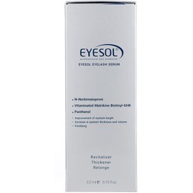 تصویر سرم تقویت مژه آیسول EYESOL Eyelash Serum